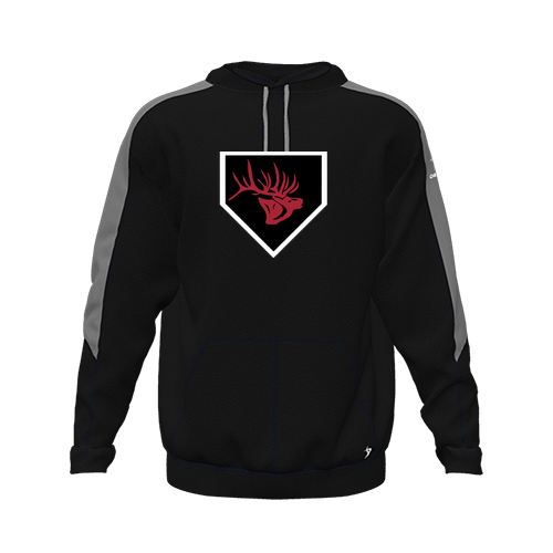 [CUS-DFW-HOOD-FLC-LSL-BLK-YXS-LOGO1] Hoodie (Youth XS, Black, Logo 1)