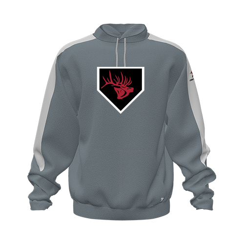 [CUS-DFW-HOOD-FLC-LSL-GRY-YXS-LOGO1] Hoodie (Youth XS, Gray, Logo 1)