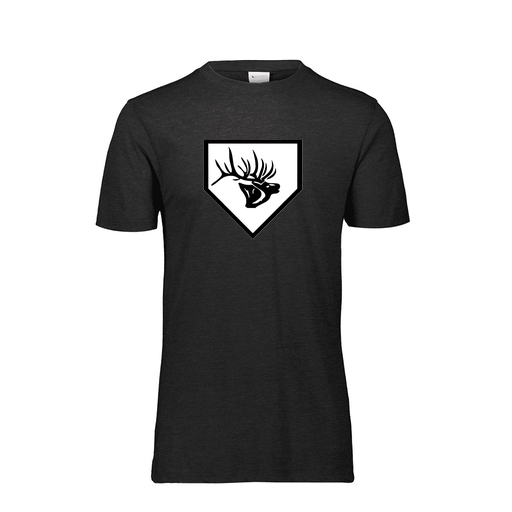 [FTSCUBBK-YS-LOGO2] Decker Youth Tri-Blend T-Shirt - Short Sleeve (Youth S, Black, Logo 2)