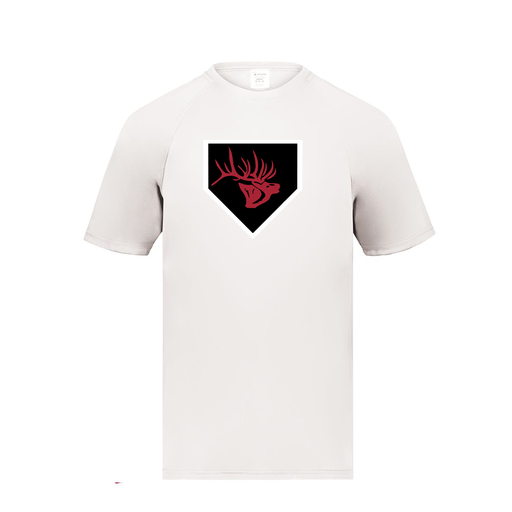 [2791.005.S-LOGO1] Youth Smooth Sport T-Shirt (Youth S, White, Logo 1)