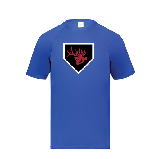 [2791.060.S-LOGO1] Youth Smooth Sport T-Shirt (Youth S, Royal, Logo 1)