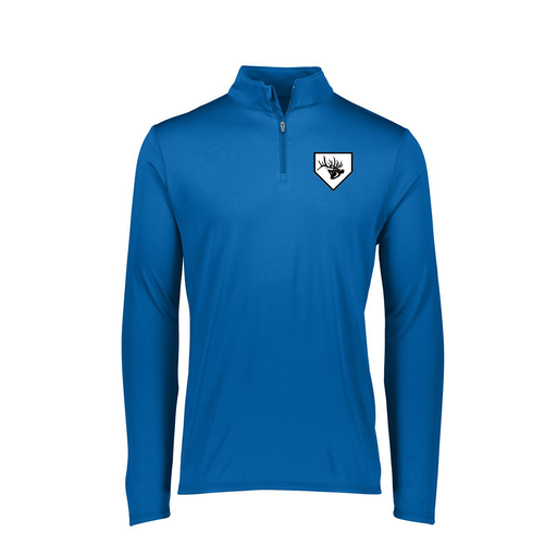 [FTLQFLRY-FAXS-LOGO2] Decker Women's Flex-Lite 1/4 Zip Shirt (Female Adult XS, Royal, Logo 2)