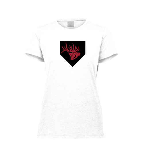 [FTSCUBWH-FAXS-LOGO1] Decker Women's Tri-Blend T-Shirt - Short Sleeve (Female Adult XS, White, Logo 1)