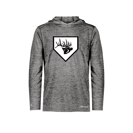 [FOLHCGBK-AS-LOGO2] Decker Men's Charge Hoodie (Adult S, Black, Logo 2)