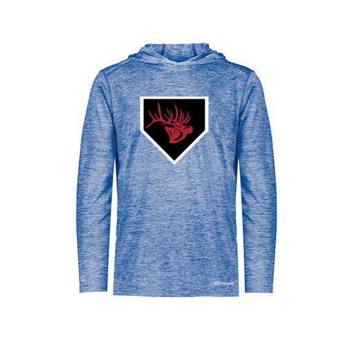 [FOLHCGRY-AS-LOGO1] Decker Men's Charge Hoodie (Adult S, Royal, Logo 1)