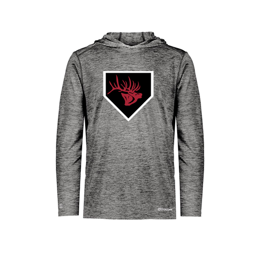 [FOLHCGBK-YS-LOGO1] Decker Youth Charge Hoodie (Youth S, Black, Logo 1)