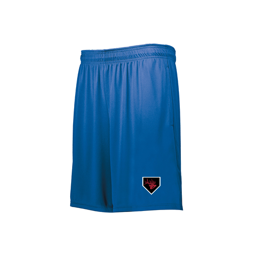 [229511.060.XS-LOGO1] Decker Men's Swift Short (Adult XS, Royal, Logo 1)